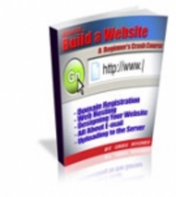 Product picture How to Build a Website